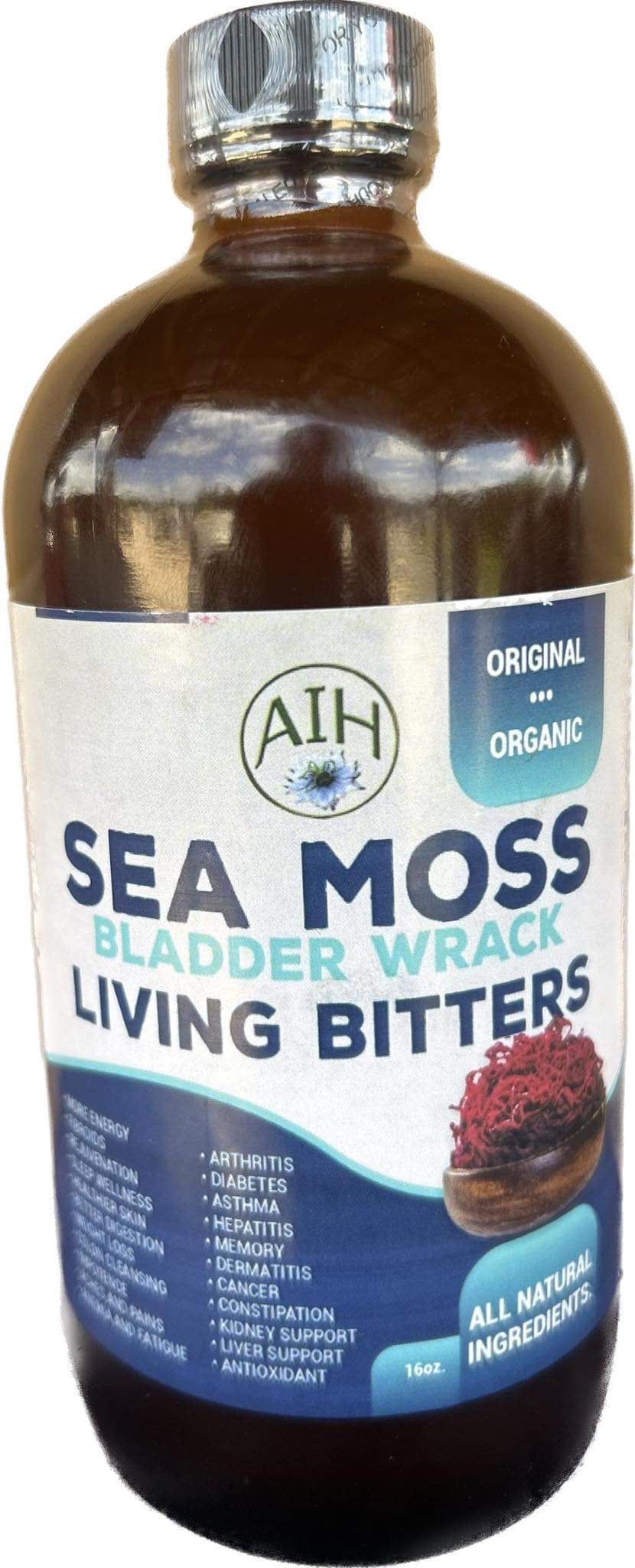 Sea moss Bladder Wrack Living Bitters