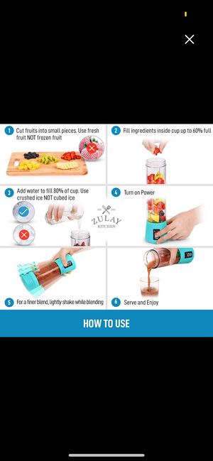 Portable Smoothie Blender